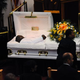 Scene from funeral for Eric Garner
Pool/Getty Images